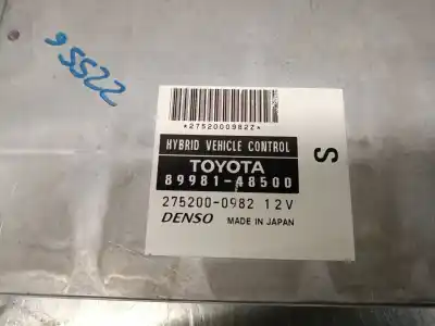 Second-hand car spare part ecu engine control for lexus rx (_u3_) 400h awd (mhu38_) oem iam references 8998148500 2752000982 denso 