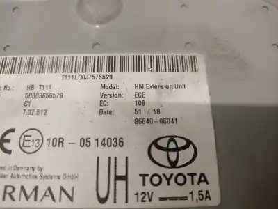 Автозапчасти б/у электронный модуль за toyota rav 4 v (_a5_, _h5_) 2.5 hybrid (axah52) ссылки oem iam 8684006041  8684006041