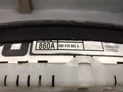 İkinci el araba yedek parçası enstrüman paneli için audi a6 c5 (4b2) 1.8 t oem iam referansları 4b0919860a v1070020 4b0919860a