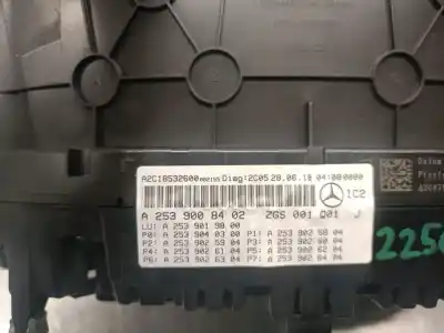 Автозапчастина б/у панель інструментів для mercedes-benz glc (x253) 220 d 4-matic (253.905, 253.903) посилання на oem iam a2539008402  a2539008402