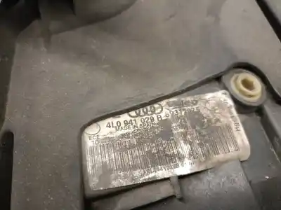 Автозапчастина б/у ліва фара для audi q7 (4lb) 3.0 tdi quattro посилання на oem iam 4l0941029b 89312975 valeo 4l0941029b