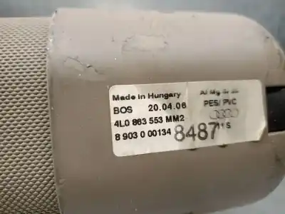 Автозапчастина б/у задній лоток для audi q7 (4lb) 3.0 tdi quattro посилання на oem iam 4l0863553 8903000134 4l0863553
