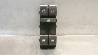 Peça sobressalente para automóvel em segunda mão botão / interruptor elevador vidro dianteiro esquerdo por volkswagen tiguan (5n_) 2.0 tdi referências oem iam 5k4959857