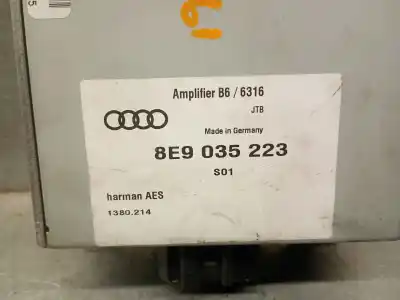 Second-hand car spare part antenna amplifier for audi a4 b7 avant (8ed) 2.0 tdi 16v oem iam references 8e9035223  8e9035223 Second-hand car spare part antenna amplifier for audi a4 b7 avant (8ed) 2.0 tdi 16v oem iam references 8e9035223  8e9035223