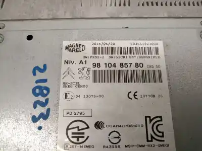 Автозапчасти б/у аудиосистема / радио cd за citroen c4 picasso ii 1.6 bluehdi 120 ссылки oem iam 9810485780  1613993880