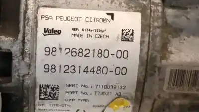 Pezzo di ricambio per auto di seconda mano compressore aria condizionata per citroen c4 picasso ii 1.2 thp 130 riferimenti oem iam 9812682180  9812682180