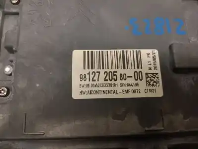 Second-hand car spare part multifunction display for citroen c4 picasso ii 1.6 bluehdi 120 oem iam references 9812720580 a2c83338101 