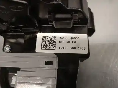 Автозапчасти б/у замок задней правой двери за hyundai i20 iii (bc3, bi3) 1.0 t-gdi ссылки oem iam 81420q0000  81420q0000