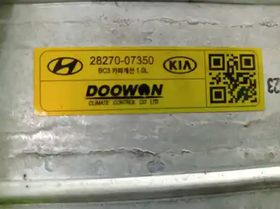 Автозапчастина б/у інтеркулер для hyundai i20 iii (bc3, bi3) 1.0 t-gdi посилання на oem iam 2827007350  