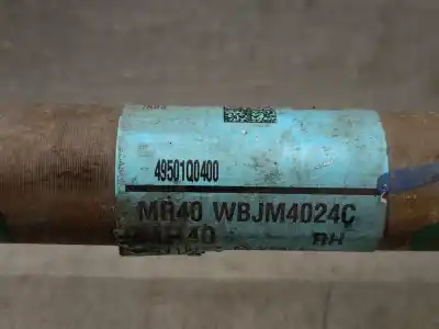 Автозапчасти б/у передняя правая трансмиссия за hyundai i20 iii (bc3, bi3) 1.0 t-gdi ссылки oem iam 49501q0400  49501q0400