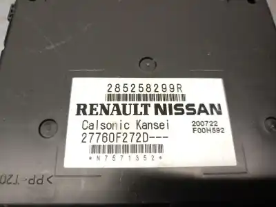 Pezzo di ricambio per auto di seconda mano centralina riscaldamento per renault captur ii (hf_) tce 100 (hfmt) riferimenti oem iam 285258299r 27760f272d calsonic 