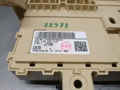 Second-hand car spare part fuse box unit for kia xceed (cd) 1.6 crdi 115 oem iam references 91951j7760  