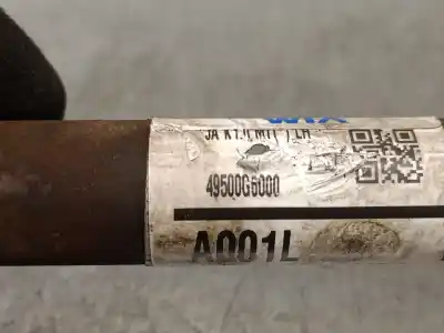 Автозапчастина б/у передня ліва трансмісія для kia picanto iii (ja) 1.0 посилання на oem iam 49500g6000  49500g6000