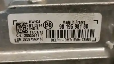 Автозапчасти б/у блок управления пуск/стоп за citroen c4 picasso ii 1.2 thp 130 ссылки oem iam 9819598180  