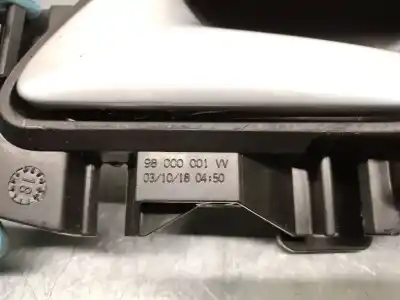 Автозапчастина б/у ліва передня внутрішня ручка для peugeot 308 sw ii (lc_, lj_, lr_, lx_, l4_) 1.5 bluehdi 130 посилання на oem iam 98000001vv  98201553vv
