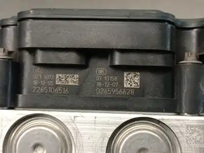 Second-hand car spare part abs for dacia duster (hm_) 1.6 sce 115 (hmm1) oem iam references 476602738r 0265956628 bosch 476602916r
