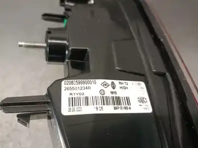 Автозапчасти б/у правый задний фонарь за renault captur ii (hf_) e-tech 160 ссылки oem iam 265501234r  265501234r