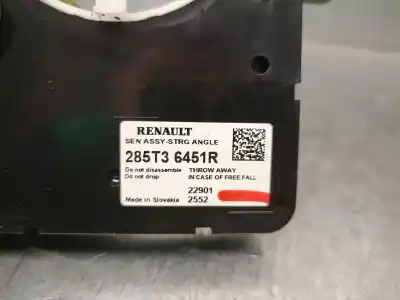 Pezzo di ricambio per auto di seconda mano sensore angolo di direzione per renault captur ii (hf_) tce 100 (hfmt) riferimenti oem iam 285t36451r  285t36451r