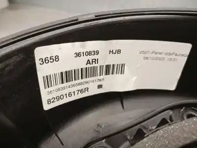 Автозапчастина б/у обкітка задніх лівіх дверей для renault captur ii (hf_) tce 100 (hfmt) посилання на oem iam 829016176r  829016176r
