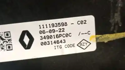 Pezzo di ricambio per auto di seconda mano leva del cambio per renault captur ii (hf_) tce 100 (hfmt) riferimenti oem iam 349016pc0c  349016pc0c