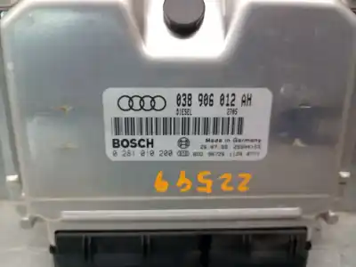 Автозапчастина б/у ебу контролер двигуна для audi a4 b5 (8d2) 1.9 tdi посилання на oem iam 038906012ah 0281010200 bosch 
