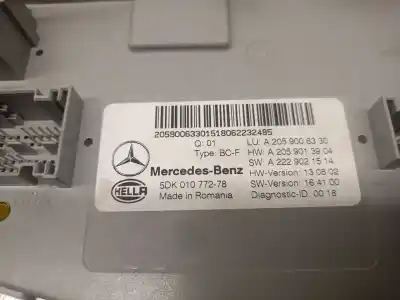 Автозапчастина б/у модуль комфорт для mercedes-benz glc (x253) 220 d 4-matic (253.905, 253.903) посилання на oem iam a2059006330 5dk01077278 hella a2059006330