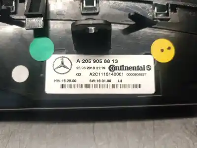 Автозапчастина б/у клімат-контроль для mercedes-benz glc (x253) 220 d 4-matic (253.905, 253.903) посилання на oem iam a2059058813  a2059058813