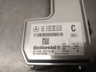 Автозапчастина б/у електронний модуль для mercedes-benz glc (x253) 220 d 4-matic (253.905, 253.903) посилання на oem iam a2539004402  a2539004402