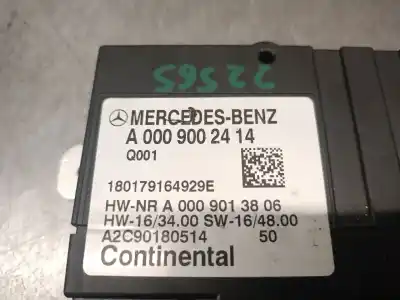 Автозапчастина б/у електронний модуль для mercedes-benz glc (x253) 220 d 4-matic (253.905, 253.903) посилання на oem iam a0009002414  a0009002414