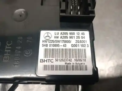 Автозапчасти б/у электронный модуль за mercedes-benz glc (x253) 220 d 4-matic (253.905, 253.903) ссылки oem iam a2059001240  a2059001240