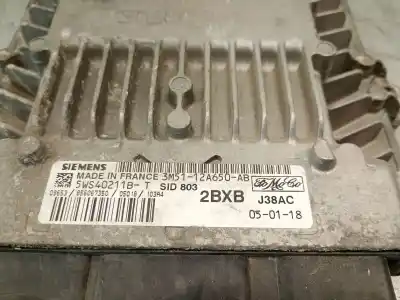 Автозапчастина б/у ебу контролер двигуна для ford focus c-max (dm2) 2.0 tdci посилання на oem iam 3m5112a650ab 5ws40211b siemens 