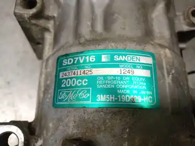 Автозапчастина б/у компресор кондиционера для ford focus c-max (cap) 2.0 tdci cat посилання на oem iam 3m5h19d629hc sd7v16 sanden 1796856