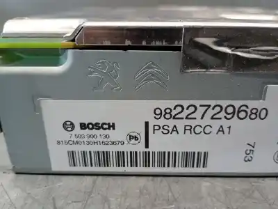 Peça sobressalente para automóvel em segunda mão sistema de áudio / rádio cd por citroen c4 picasso ii 1.6 bluehdi 120 referências oem iam 9822729680 7503900130 bosch 1623788880 Peça sobressalente para automóvel em segunda mão sistema de áudio / rádio cd por citroen c4 picasso ii 1.6 bluehdi 120 referências oem iam 9822729680 7503900130 bosch 1623788880