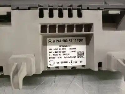 Автозапчастина б/у багатофункційний дисплей для mercedes-benz gla (h247) gla 200 d 4-matic (247.713) посилання на oem iam a2479008211  