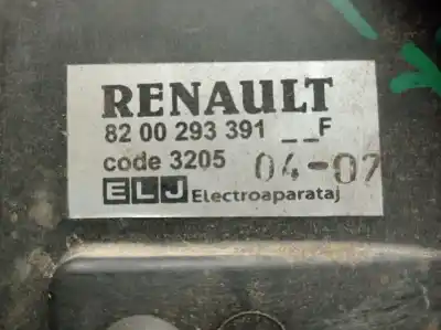 Peça sobressalente para automóvel em segunda mão termoventilador elétrico por dacia logan (ls_) 1.4 (lsoa, lsoc, lsoe, lsog) referências oem iam 8200293391f 8250453 gate 6001550769