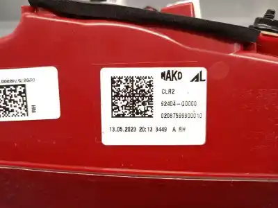 Автозапчасти б/у правый задний фонарь за hyundai i20 iii (bc3, bi3) 1.0 t-gdi ссылки oem iam 92404q0000  92404q0000