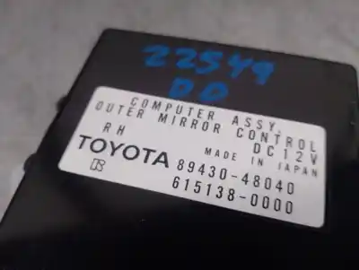 Second-hand car spare part electronic module for lexus rx (_u3_) 400h (mhu38_) oem iam references 8943048040  8943048040