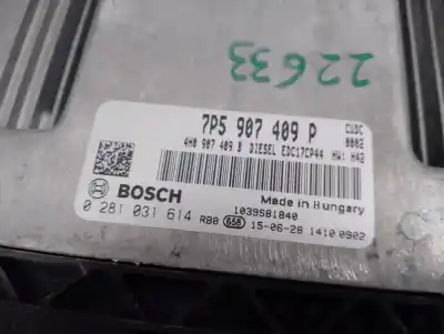 Автозапчасти б/у блок управления двигателем за porsche cayenne (92a) 4.2 s diesel ссылки oem iam 7p5907409p 0281031614 bosch 