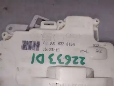 Автозапчастина б/у замок передніх дверей лівий для porsche cayenne (92a) 4.2 s diesel посилання на oem iam 8j1837015a  8j1837015a