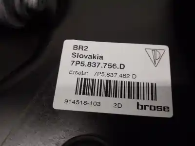 Автозапчасти б/у регулятор стекла переднего правого за porsche cayenne (92a) 4.2 s diesel ссылки oem iam 7p5837756d  95854246201