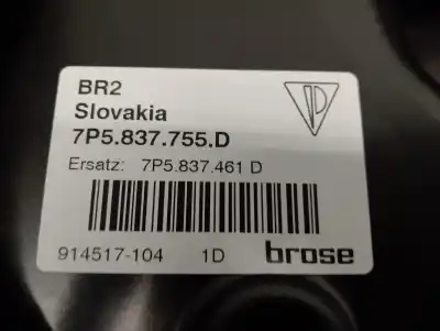 Second-hand car spare part driver left window regulator for porsche cayenne (92a) 4.2 s diesel oem iam references 7p5837755d  95854246101