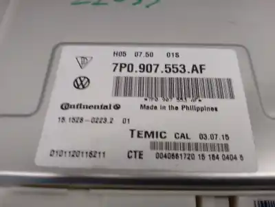 Автозапчастина б/у електронний модуль для porsche cayenne (92a) 4.2 s diesel посилання на oem iam 7p0907553af  