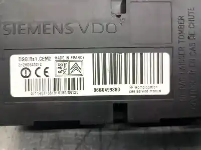 Second-hand car spare part electronic module for citroen c5 ii (rc_) 2.0 hdi (rcrhrh) oem iam references 9660499380  9660499380