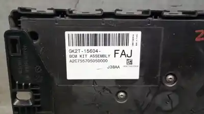 Second-hand car spare part fuse box unit for ford transit v363 furgón (fcd, fdd) 2.0 ecoblue oem iam references gk2t15604faj  gk2t15604faj