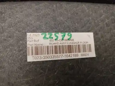 Second-hand car spare part parcel shelf for hyundai i20 iii (bc3, bi3) 1.0 t-gdi oem iam references 85715q0100nnb  85715q0100nnb