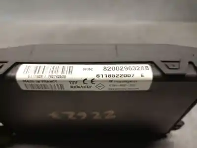 Peça sobressalente para automóvel em segunda mão módulo eletrônico por dacia logan (ls_) 1.4 (lsoa, lsoc, lsoe, lsog) referências oem iam 8200296328b u118522007e 