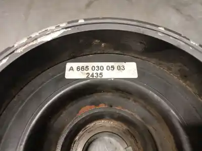Pezzo di ricambio per auto di seconda mano puleggia dell albero motore per ssangyong rexton 2.7 turbodiesel cat riferimenti oem iam a6650300503  a6650300503