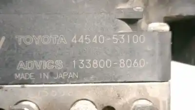 Pezzo di ricambio per auto di seconda mano abs per lexus is ii (_e2_) 220d (ale20) riferimenti oem iam 4454053100 133800806 advics 4405053120