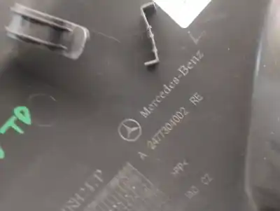 Автозапчастина б/у обликка задніх правіх дверей для mercedes-benz gla (h247) gla 200 d 4-matic (247.713) посилання на oem iam a2477302401  a2477302401