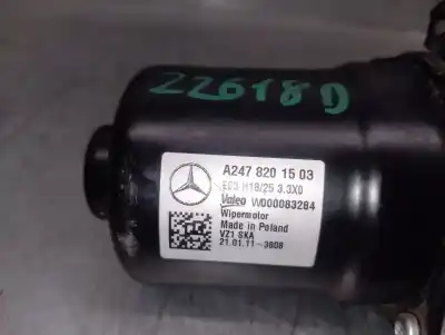 Автозапчасти б/у мотор переднего стеклоочистителя за mercedes-benz gla (h247) gla 200 d 4-matic (247.713) ссылки oem iam a2478201503  a2478204202